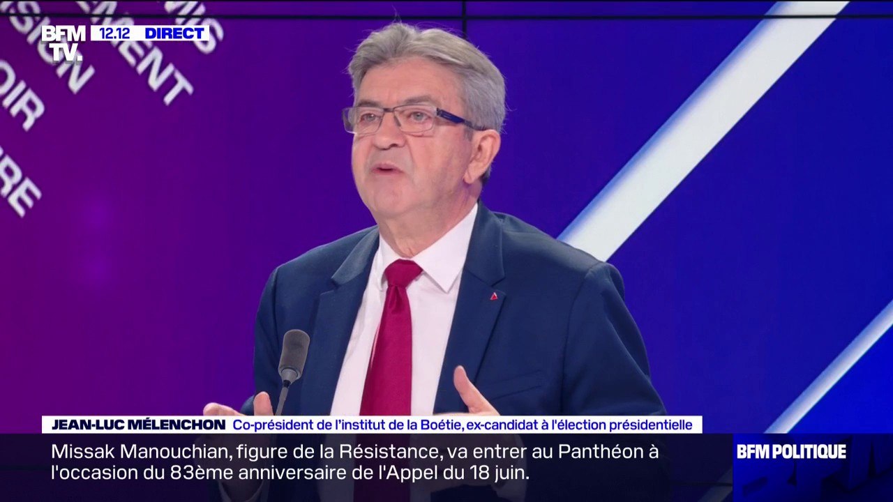 Dissolution des Soulèvements de la Terre: "Je suis absolument contre, je juge ça stupide", affirme Jean-Luc Mélenchon