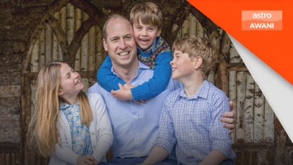 Istana Kensington siar potret Putera William, tiga anaknya