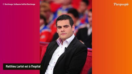 Matthieu Lartot sur son lit d'hôpital : il partage un message émouvant