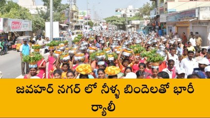 మేడ్చల్: మంచి నీళ్ల పండుగలో పాల్గొన్న మంత్రి మల్లారెడ్డి