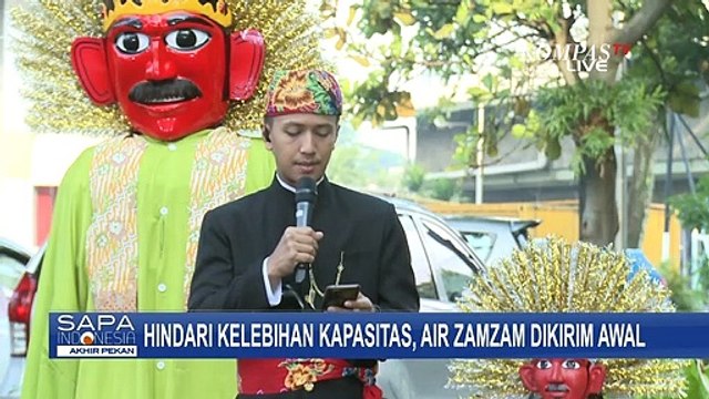 Hindari Kelebihan Kapasitas, 37 Ribu Liter Air Zamzam Dikirim Awal!