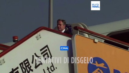 Download Video: Blinken a Pechino. Prove di disgelo dopo l'incidente del pallone spia