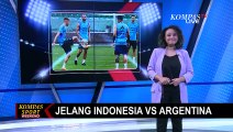 FIFA Matchday: Argentina Gelar Latihan di Stadion Utama Gelora Bung Karno