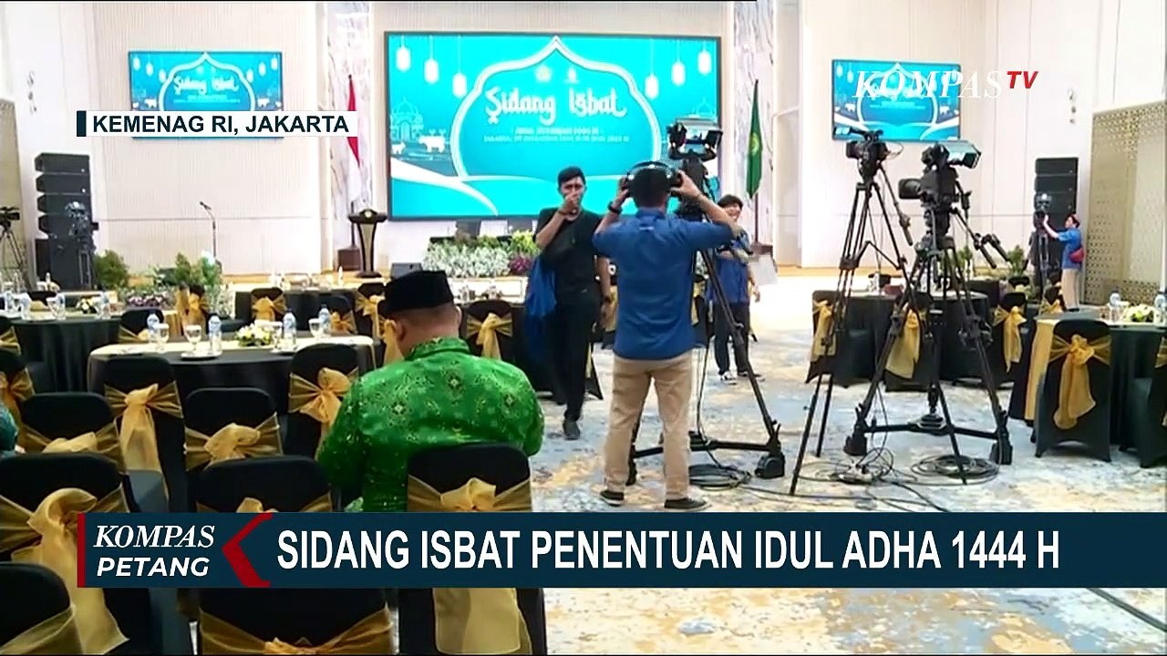 Persiapan Sidang Isbat di Kemenag RI, Penetapan Hari Raya Iduladha Diumumkan Pukul 7 Malam!