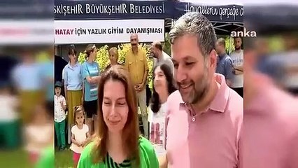 Vêtements d'été solidaires organisés pour Hatay à Eskişehir