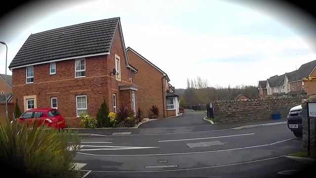 A Scenic Drive from Heol Senni, Bettws to Rover Way, Cardiff in South Wales