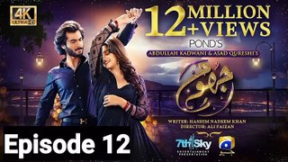 jhoom drama episode 12 || jhoom episode 12 teaser har pal geo || jhoom episode 12 promo