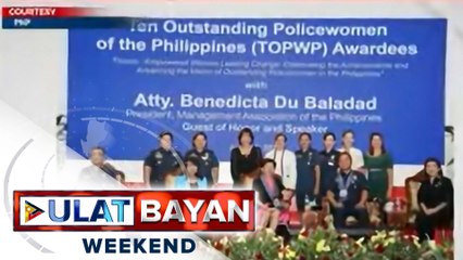 10 Outstanding Police Women, binigyang pagkilala ng PNP