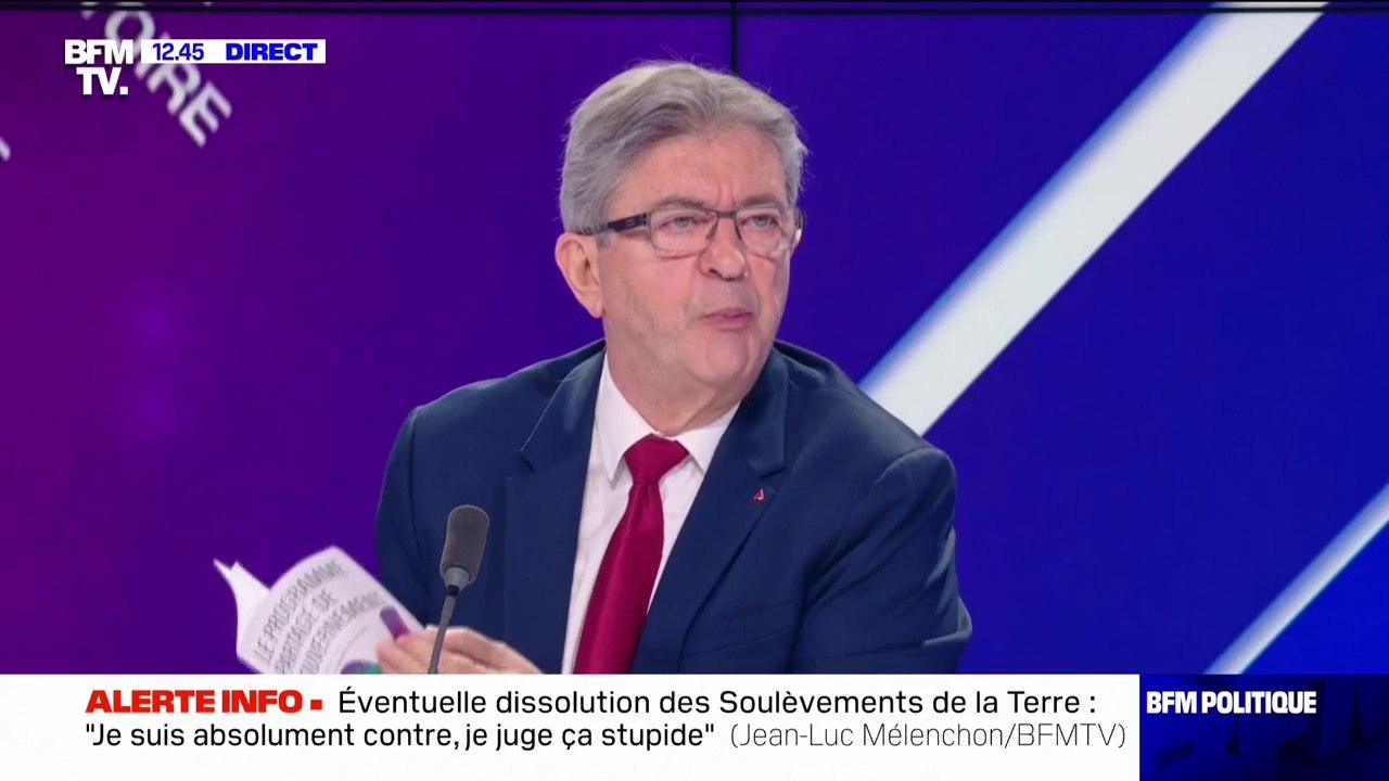 Élections européennes: "Ce n'est pas vrai que nous sommes divergents" affirme Jean-Luc Mélenchon, au sujet de la Nupes