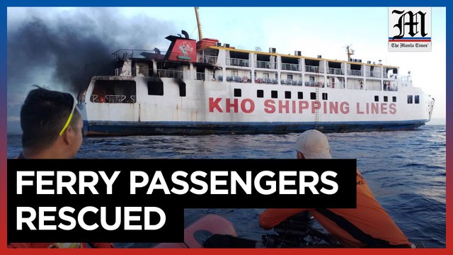 Coast guard rescues ferry passengers