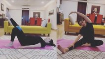 Disha Parmar Pregnancy Fitness Regime Follow करते Prenatal Yoga Full Video Viral । Boldsky