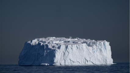 This photo of an iceberg is going viral because of its 'unusual' shape