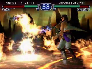 SoulCalibur II online multiplayer - ps2