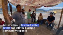16th century Mexican church emerges from the water amid deadly heatwave