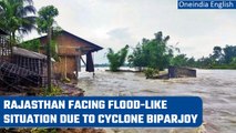 Cyclone Biparjoy News: Rajasthan’s three districts reel under flood-like situation | Oneindia News