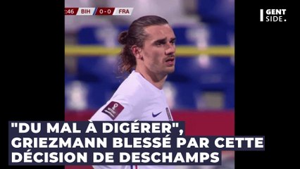 "Du mal à digérer", Antoine Griezmann blessé par cette décision de Didier Deschamps