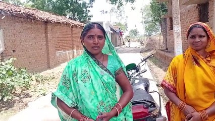 विधायक के गांव के नल में पानी नहीं, बह रही नाली