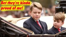 Prince George makes 'cheeky' remark as he waves to royal fans during parade