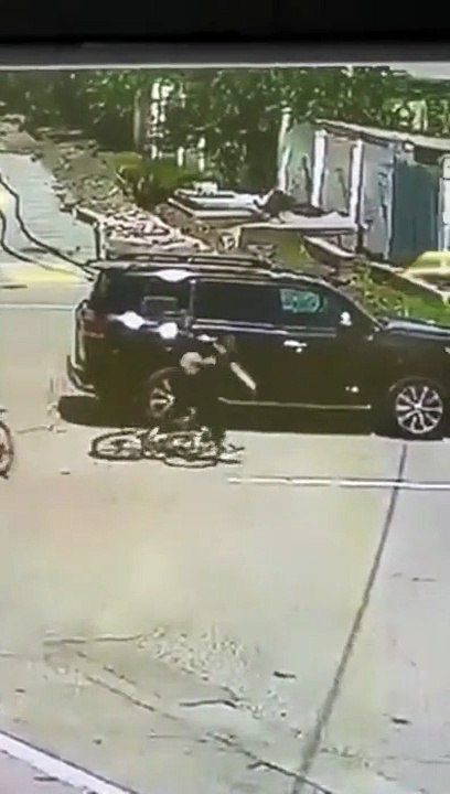 Toujours regarder devant soi, surtout en vélo