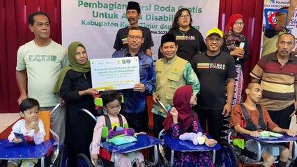Apresiasi program Bantuan Kursi Roda Bazns, Pemkab pastikan Terus Support