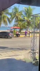 Mujeres se van a los golpes en Puerto Cortés