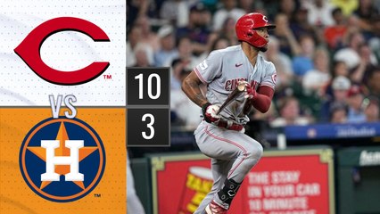 Resumen Rojos de Cincinnati vs Astros de Houston | MLB 17-06-2023