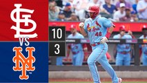 Resumen Cardenales de San Luis vs Metropolitanos de Nueva York | MLB 17-06-2023