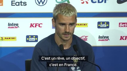 Bleus - Griezmann rêve des Jeux Olympiques