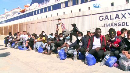 Italian coastguard rescues 242 migrants off Lampedusa island