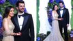 Karan Deol Wife Drisha Acharya Wedding Reception Look, Couple Full Video | Boldsky