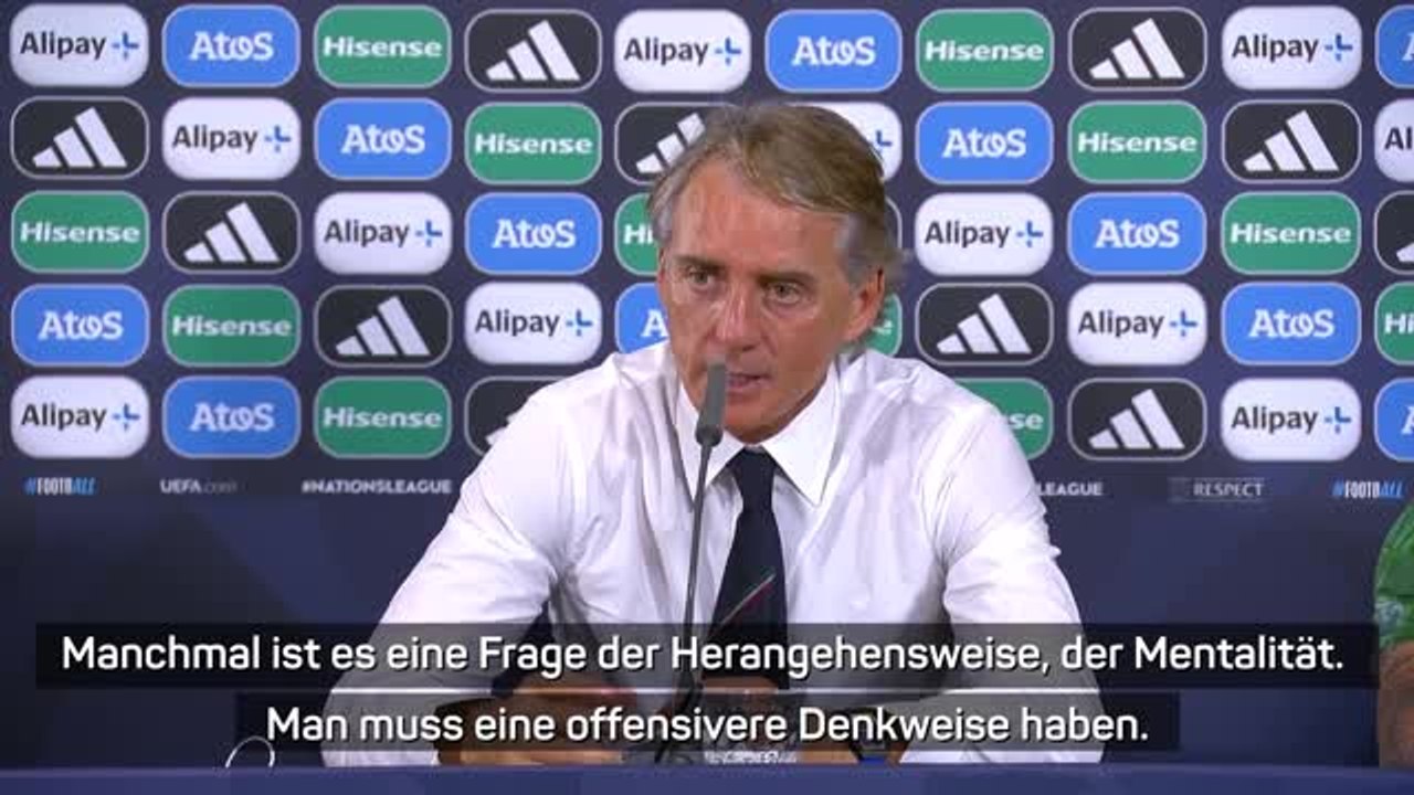 Mancini: "Gibt keine siegreiche Formation"