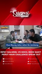 RIFKY BALWEEL VS MOCIL BIKIN SAKIT PERUT MAIN CHALLENGE SPEAK OUT DI LOKASI SYUTING SUAMI PENGGANTI