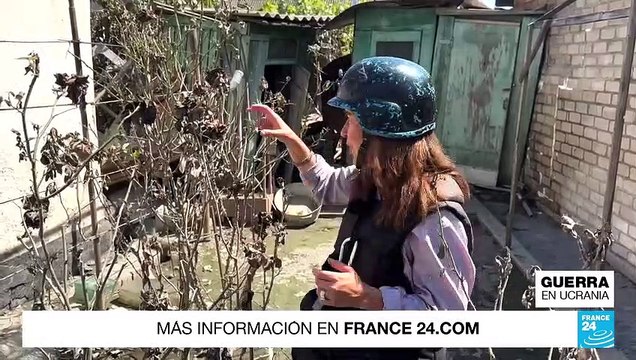 France 24 recorrió las zonas de Jersón afectadas por el ataque a la represa de Nova Kakhovka