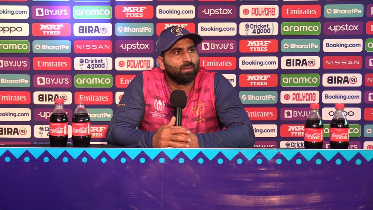 Muhammad Waseem on UAE's world cup bid starting with Sri Lanka qualifier