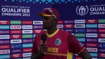 Jason Holder on West Indies comfortable 39 run win over USA