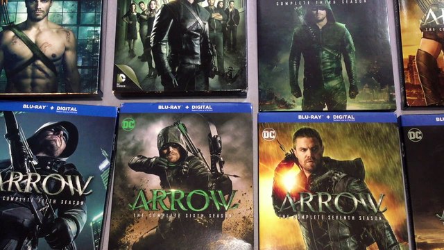 Arrow Seasons 1-8 Blu-Ray/DVD/Digital HD Unboxing