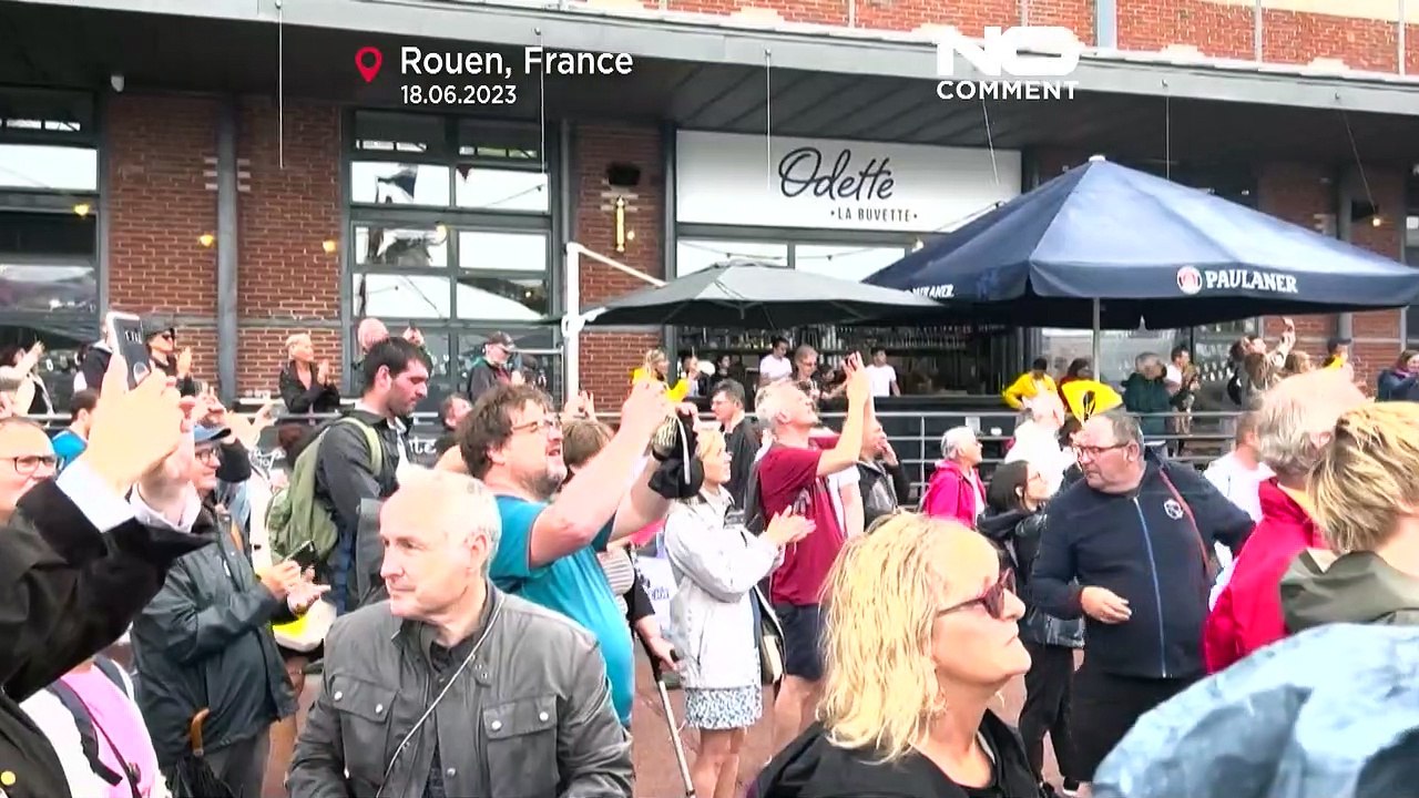 NO COMMENT | Los barcos más hermosos de todo el mundo, salen de Rouen, para navegar por el Sena
