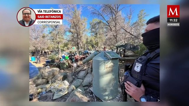 Elementos de la Sedena descubren narcolaboratorio y plantío de mariguana en Baja California