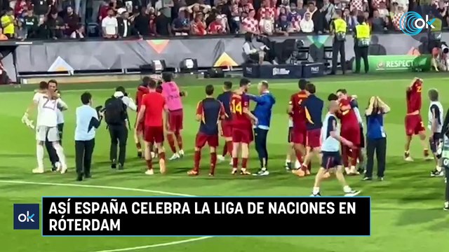 España celebra la Liga de Naciones en Róterdam