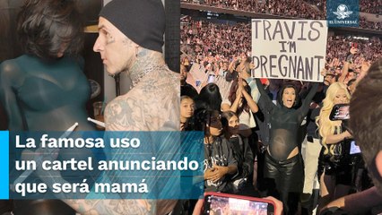 Kourtney Kardashian presume las primeras fotos de su embarazo