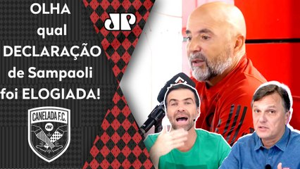 QUE AULA! SENSACIONAL! "Cara, isso que o Sampaoli FALOU é..." Declaração É EXALTADA no Flamengo!