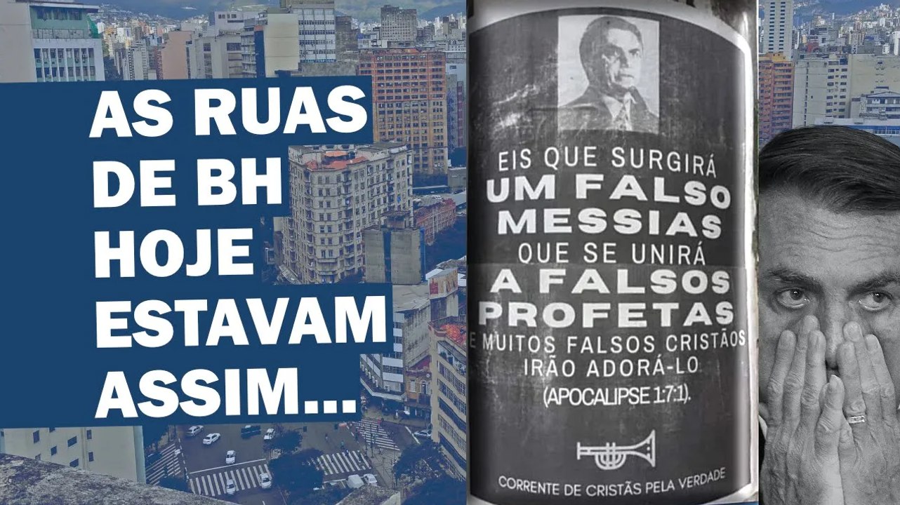 MENSAGEM SOBRE BOLSONARO FEITA POR CRISTÃOS DA CAPITAL MINEIRA | Cortes 247