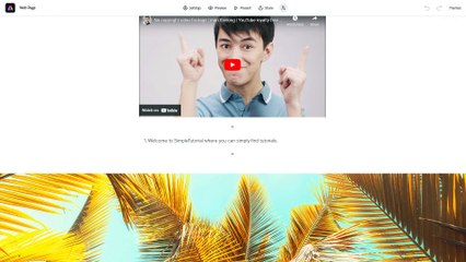 Adobe Express Course Section 30 Using Split Layout