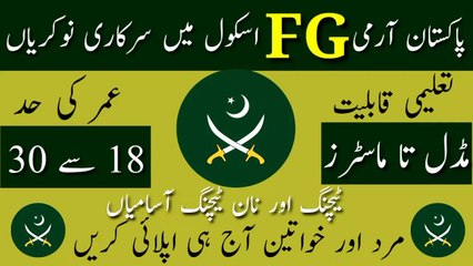 FGEI JOBS 2023 | Latest Government Jobs 2023