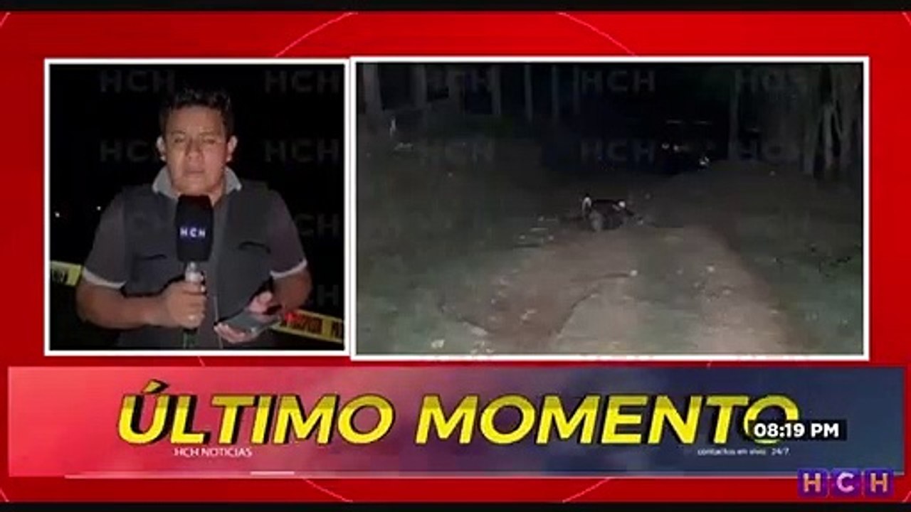 Asesinan a un hombre en la aldea San Isidro, Santa Cruz de Yojoa