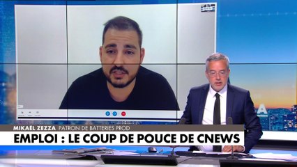 Descargar video: Le Coup de Pouce de CNEWS : Mikaël Zezza