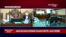 Gubernur Nonaktif Papua Lukas Enembe Jalani Sidang Dakwaan Perkara Suap