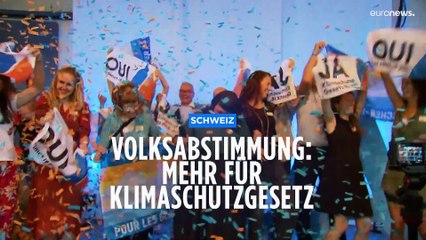 Volksabstimmung: Die Schweiz stimmt für Klimaschutzgesetz