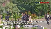 Presiden Joko Widodo Terima Kunjungan Kenegaraan Kaisar Naruhito
