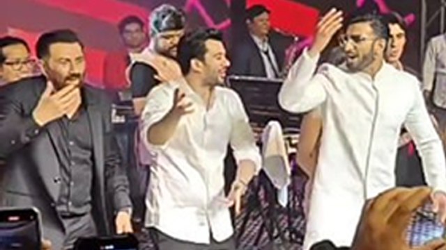 Karan Deol Drisha Acharya Wedding Reception: Sunny Deol Dance Inside Video Viral । Boldsky